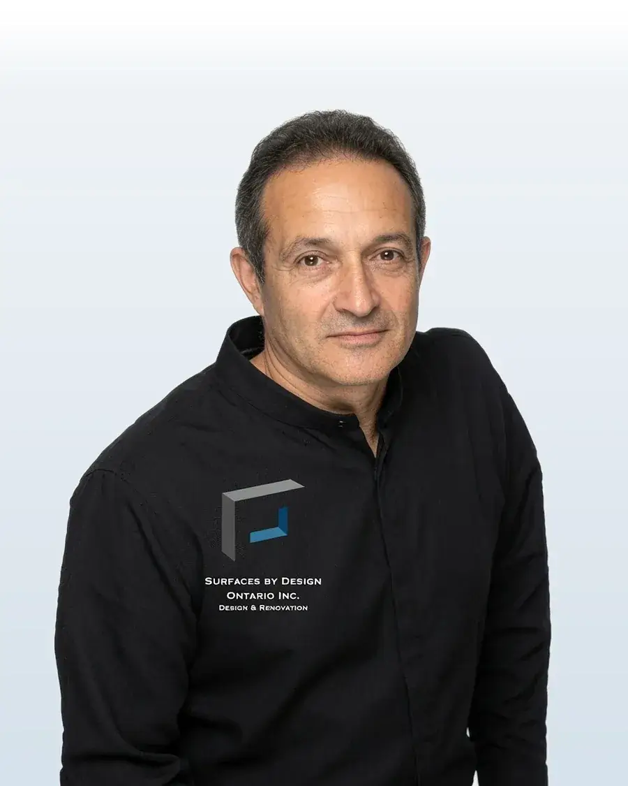 Alex Portnik, owner, general contractor and master electrician at Surfaces by Design Ontario