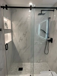 Gold & Grey Bathrooms