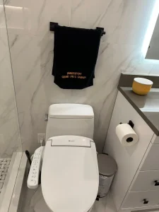 Gold & Grey Bathrooms