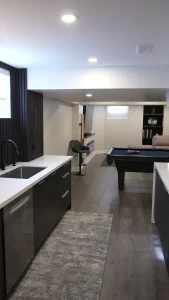 Modern Entertaining Space & Spa Oasis