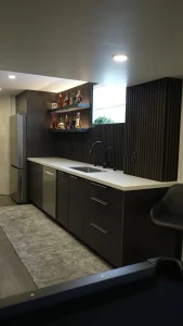 Modern Entertaining Space & Spa Oasis