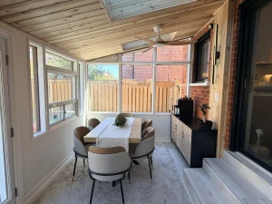 Sunroom & Backyard Bliss