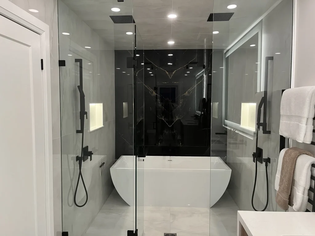 What waterproofing does after the tile goes on